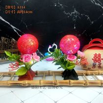 Plate decoration flowers and plants hotel restaurant sasab platter wedding banquet cold dishes around the edge decoration creative dishes ornaments