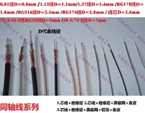 174 line RG316 178 1 13 1 37 58U 0 81 Coaxial cable 50-3 50-1 5 Antenna feeder