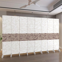Screen Chinese partition living room decorative wall simple and simple block modern mobile folding hotel office folding screen