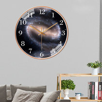 Creative clock wall clock living room home decoration Silent Wall non-hole personalized bedroom clock European quartz clock
