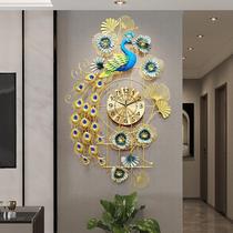Hanging Clock Living Room Watch Eu Style Home Atmospheric Clock American Creative Fashion Wall Decoration Hanging Watch Quartz Clock