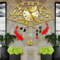 Clock Hanging Clock Living Room Modern Minimalist Silent Bedroom Creative Personality Atmospheric Quartz Clock Home Electronic Clock