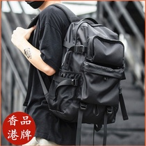 Hong Kong 2021 new fashion brand backpack men's computer backpack large capacity multi-function travel bag bag