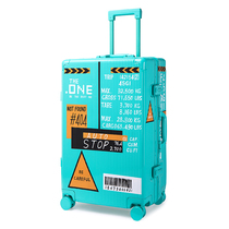 Japan MAYERTRIP container graffiti suitcase Female ins net red tide Universal wheel rod travel password box