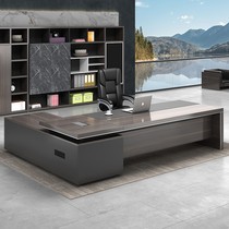 Modern minimalist office furniture managers office boss desk desk large Pantai atmospheric supervisor office table and chair combination