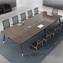 Conference table simple modern office furniture long table and chair combination Workbench large table small office long table
