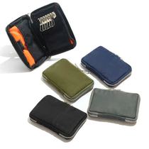 Day-train boarder willardeporter men and women keys bag casual zero-wallet hand grab bag ykk zipped small card bag