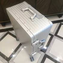 All-aluminum magnesium alloy luggage 20 inch female boarding box mute universal wheel trolley case male 40 inch password suitcase