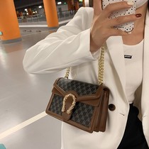Tide brand MKCS senior sense bag women 21 new fashion versatile women chain shoulder bag autumn and winter minority shoulder bag