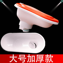 Simple toilet one-time decoration construction temporary thickened plastic squat toilet deodorant adult large construction site