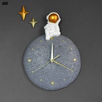 Watch light luxury modern astronaut living room home fashion mute wall clock creative personality restaurant wall decoration clock