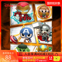 Disney Fashion Marvel Cute Q Version Iron Man Thor Captain America Creative Fridge Magnet New Disney