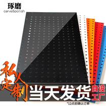Tool shelf finishing rack storage wall rack hole plate accessories accessories accessories adhesive hook display rack customization