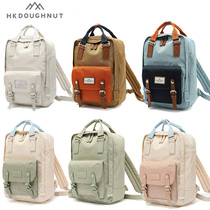 HK DOUGHNUT genuine DOUGHNUT backpack bag ulzzang junior high school schoolbag female college student backpack