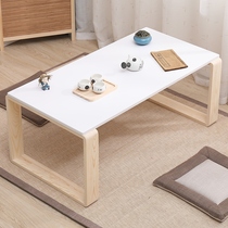 Rural old-fashioned windows small tables light extravagance rural floating windows old-fashioned tatami table small square Table d