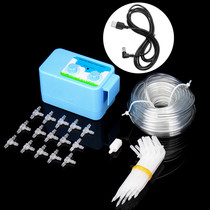 Water pump automatic drip irrigation set Drip watering Indoor balcony irrigation Europe and Asia cross-border automatic watering device 15 pots