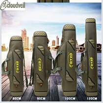 Sea Bar Rod Bag Fishing Gear Bag Big Throwing Rod Bag Fishing Pangling 4 Layers Of Sea Rod Triple Belly Oxford B Far Throw