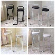 Folding new simple modern Maza stool small bench cashier high stool fishing stool bar bar chair
