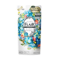 Japanese KAO flower King FLAIR clothing softener softener wrinkle fragrance Four Seasons colorful replacement 400ml