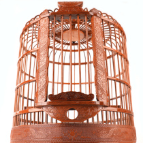 Ocean Cage King Guizhou Thrush Bird Cage Full Set of Accessories Big Bird Cage Bamboo Handmade Large New Bird Cage