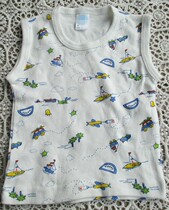 Baby close-fitting cotton vest wearing spring and autumn winter newborn 0 baby men and women 0-1-3-6 months