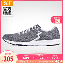 Q-pop international 361 men's shoes running shoes new style mesh ventilation professional light anti slip running shoes for men in spring and summer