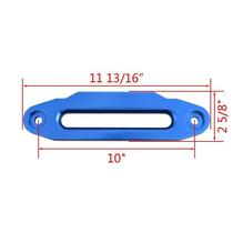 Off-road car winch aluminium guide lip stopper rope stopper accessories guide rope Nylon Rope Winch Rope out of rope