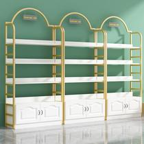 Cosmetic cabinet display cabinet mother and infant shop multi-layer container rack beauty salon skin care products shelf display rack