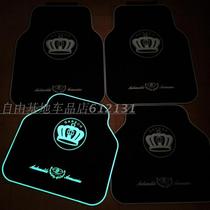 Four seasons car universal latex foot pad thick plastic waterproof anti-skid anti-freeze easy to clean five pieces