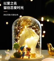Hand film plaster diy homemade couples make souvenirs together to make souvenirs handmade small gifts hand mold hand-in-hand model