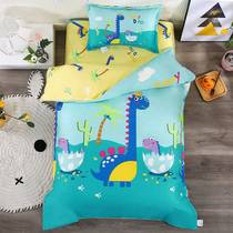 Childrens toddlers are entered into park with three pieces of boys baby boys special cotton nap by the kit six dinosaur suit