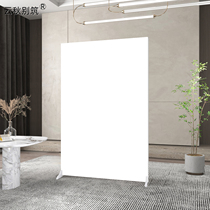 Pure white door screen partition bathroom covers living room fabric porch Home Office Mobile background wall