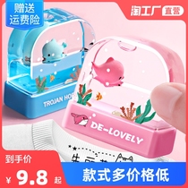 Crystal name seal name children kindergarten Waterproof Floating cute cartoon is not easy to fade Primary School Baby