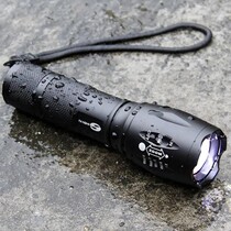 Strong light flashlight rechargeable special forces ultra-bright long-range outdoor household durable mini portable small light a