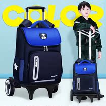 2021 new childrens schoolbag Primary School students one to three four five six years boys Cute kindergarten backpack lever