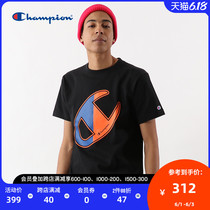Champion men's big clogo sports ins fashion loose short sleeve T-shirt