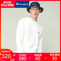 Champion couple classic embroidery double C women's cotton spring and autumn sweater