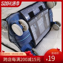 Mi Rabbit trolley case protective cover 17 18-inch luggage waterproof and scratch-resistant transparent protective cover suitcase boarding