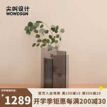 Scream design AYTM glass vase Denmark FLOS series wide mouth Nordic minimalist modern style Living room pendulum