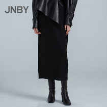 The same paragraph JNBY/Jiangnan cloth in the shopping mall for the 20th autumn new product fashion simple knitted skirt 5K8400670