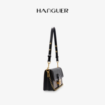 HANGUER & CK leather GHG women bag commuter armpit bag 2021 New Tide big brand chain crossbody bag