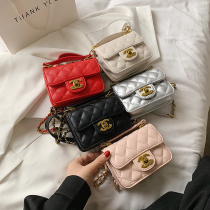 Spring and summer European station high-end small fragrance ringer children's handbag diagonal bag girl princess bag chain bag