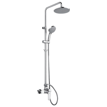 Smooth rain double function shower