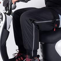 Winter electric motorcycle warm knee brace surrounded men and women Universal plus velvet padded waterproof leg protection battery car