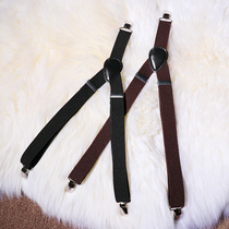 Childrens British strap clip Y-shaped non-slip childrens clothing suspenders elastic elastic baby Joker sling