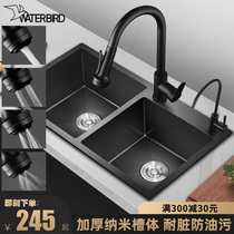 304 stainless steel faucet kitchen sink nano sink double sink sink household sink sink sink sink