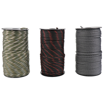 PSKOOK military regulations 550 multifunctional 12-core umbrella rope field emergency fire rope EDC tool Paracord