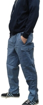 New Swedish military version M59 militia Self-Defense Force blue combat trousers cotton civil defense version