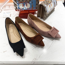 Scatto 2020 fall new commuter pointed shoes low heel flat shoes temperament women's single shoes Q1904CQ0