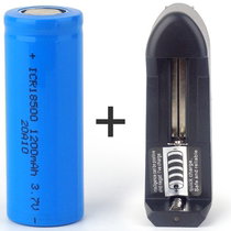 18500 lithium battery 3 7V18490 charging flat head electric clipper battery speaker aircraft model equipment